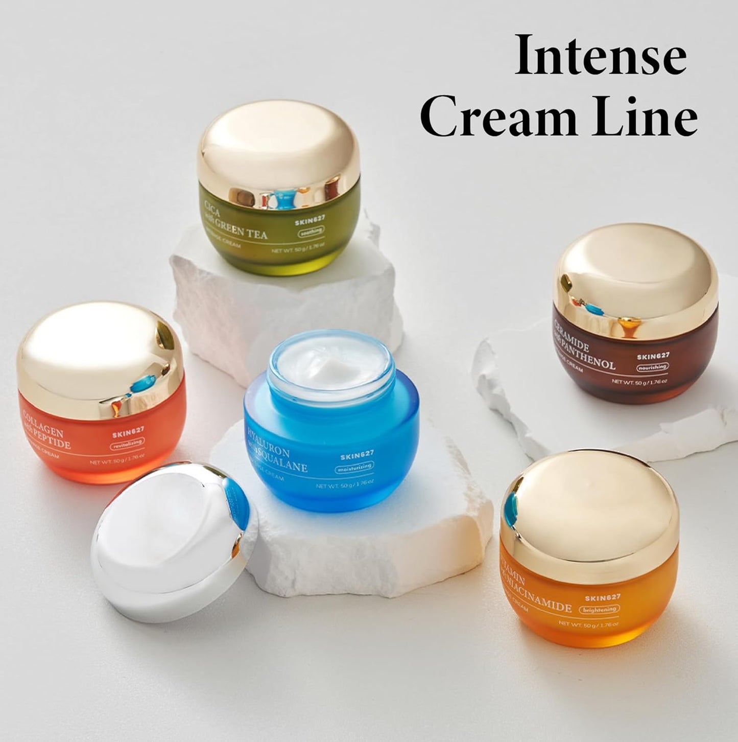 Revitalize Your Skin with SKIN627 Daily Face Moisturizer - 1.76 Oz Korean Vitamin-Enriched Cream