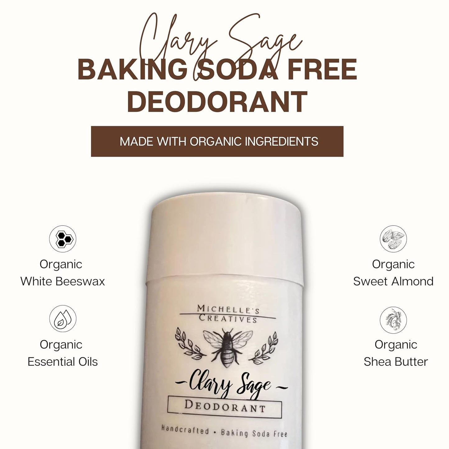 Zachte, Natuurlijke Deodorant – Zonder Aluminium & Baking Soda, Voor Haar & Hem