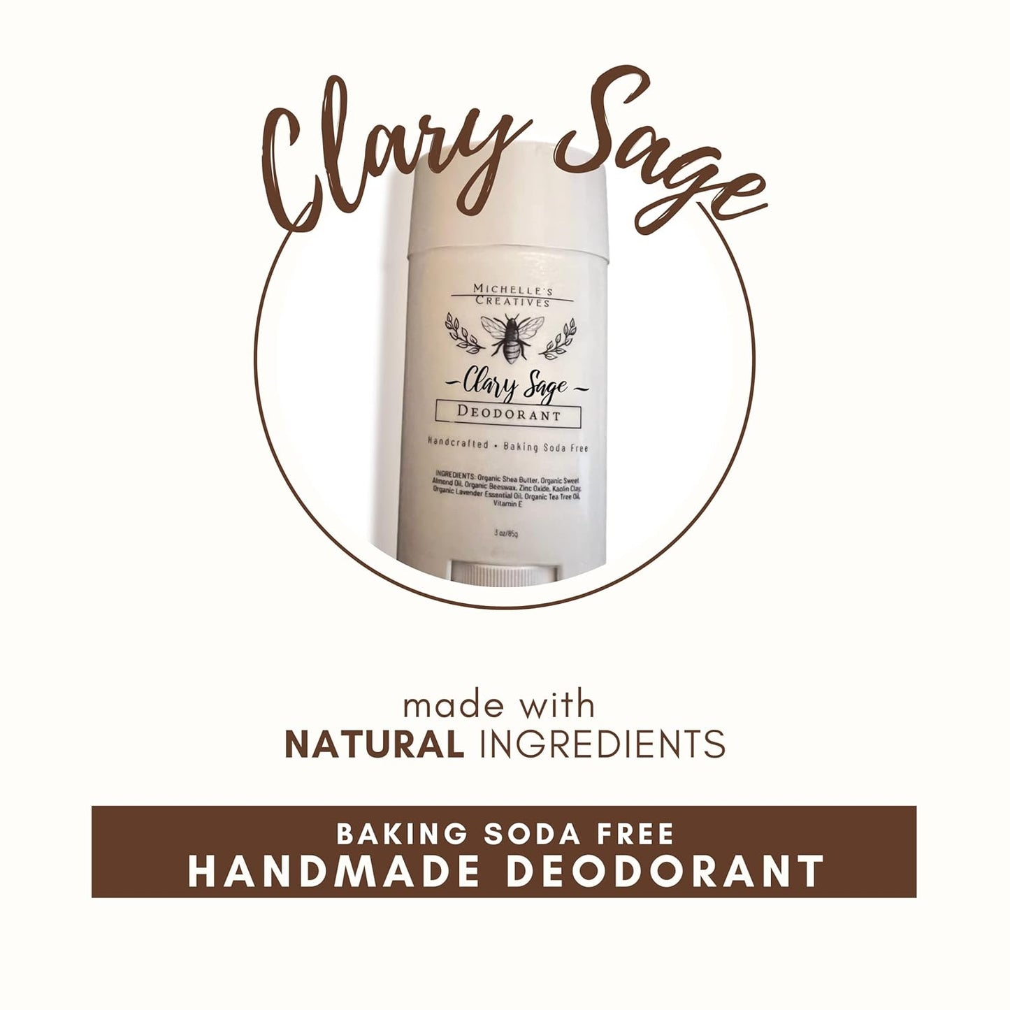 Zachte, Natuurlijke Deodorant – Zonder Aluminium & Baking Soda, Voor Haar & Hem
