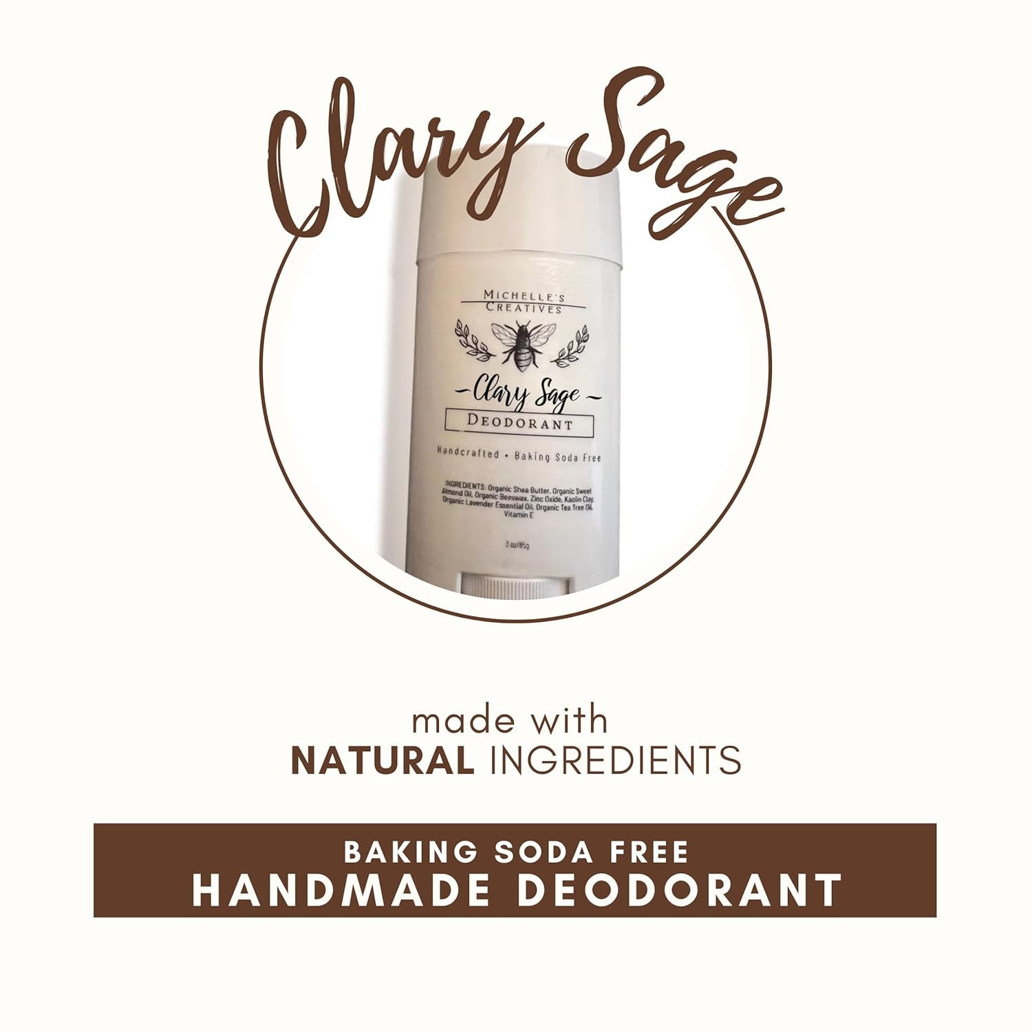 Zachte, Natuurlijke Deodorant – Zonder Aluminium & Baking Soda, Voor Haar & Hem
